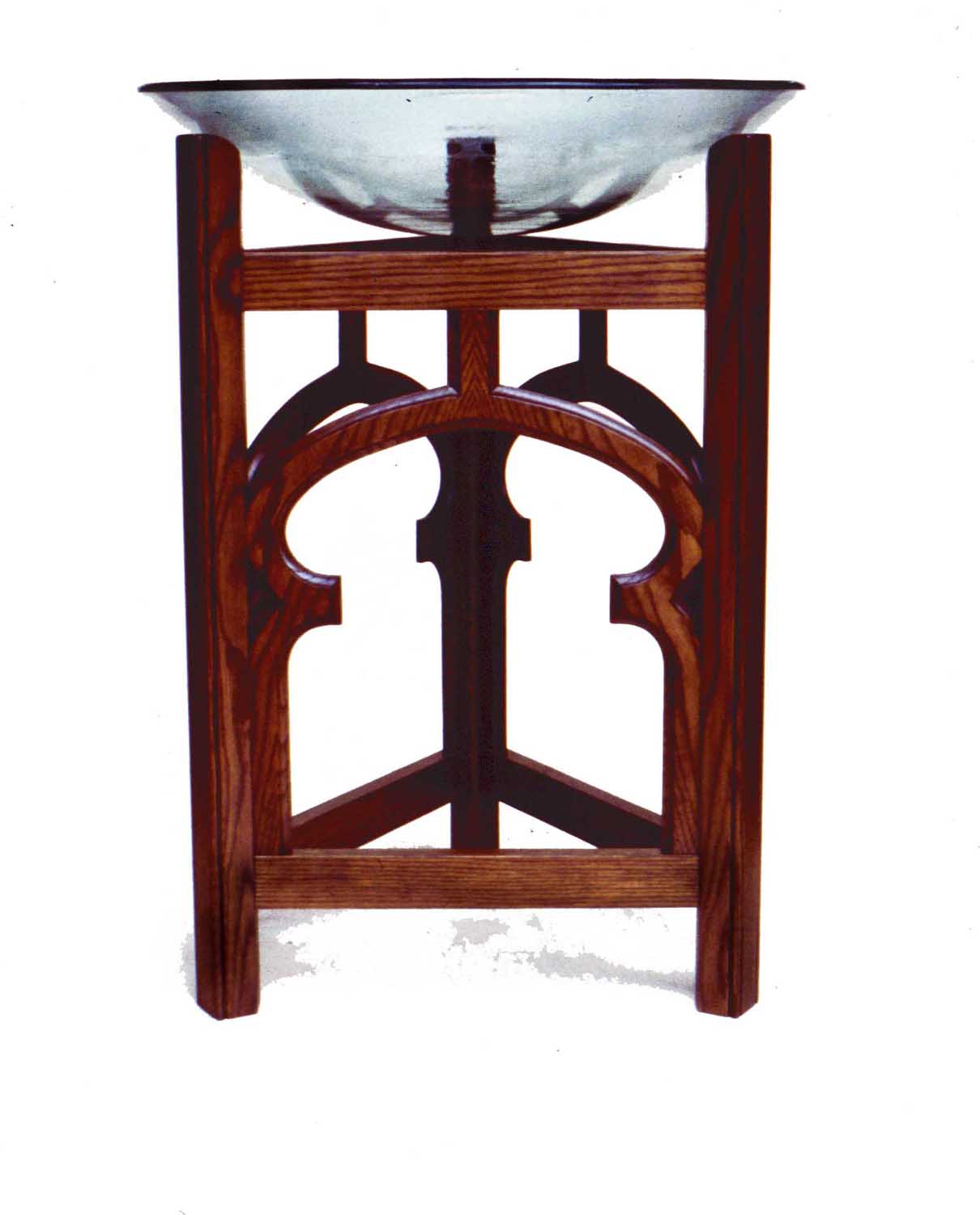 Picture of Plate Glass Baptismal Font