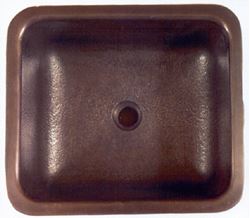 1614 Square Bronze Bar Sink