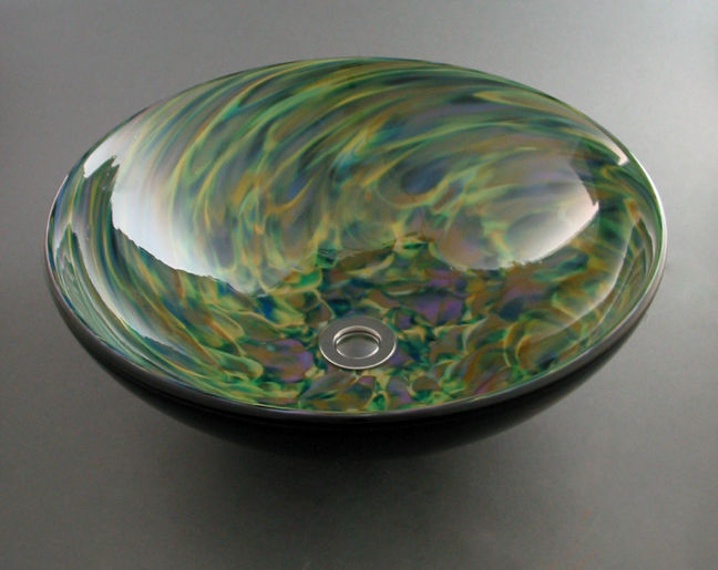Blown Glass Sink | Confetti