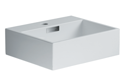 Quarelo 16.5" Italian White Ceramic Sink