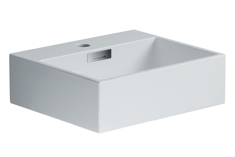 Quarelo 16.5" Italian White Ceramic Sink