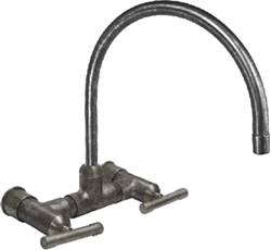 Picture of Waterbridge Wall-Mount Faucet with Arched Spout