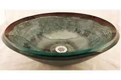 Picture of Sagestone Glass Vessel Sink