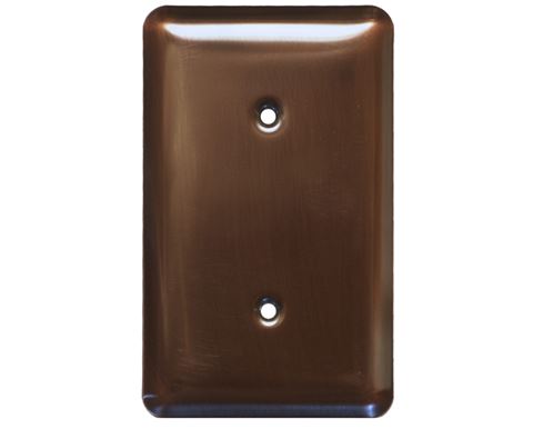 1-5 gang Blank Copper Switch Plate Cover