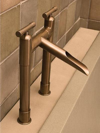 Picture of Sonoma Forge | Tub Faucet | Waterbridge Roman Waterfall ll | Deck Mount