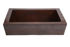 Angle Front Copper Farmhouse Sink by SoLuna