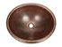 18" Oval Prescenio Copper Vessel Sink by SoLuna