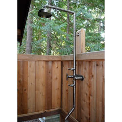 Sonoma Forge | Outdoor Shower | Waterbridge 870 with Tub Filler