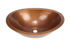 19" Oval Caliz Copper Vessel Sink by SoLuna