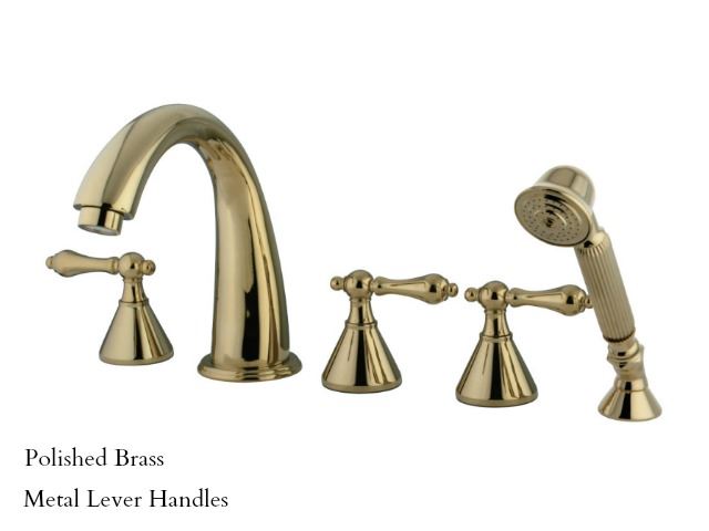 Picture of Kingston Brass Roman Tub Filler with Hand Shower