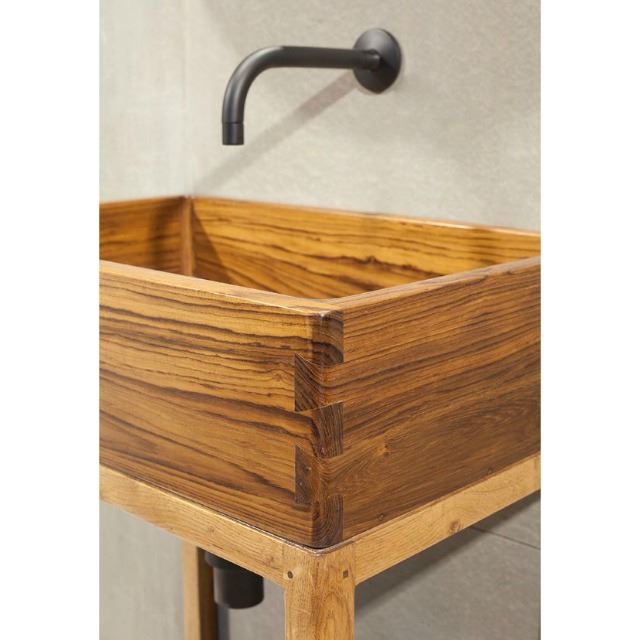 Picture of Teak Wood Bath Sink by Solli Concepts - T5 with Vanity Option
