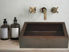Rectangular Copper Vessel Sink by SoLuna
