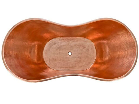 SoLuna Copper Bathtub | Merida Double-Wall Boat Style