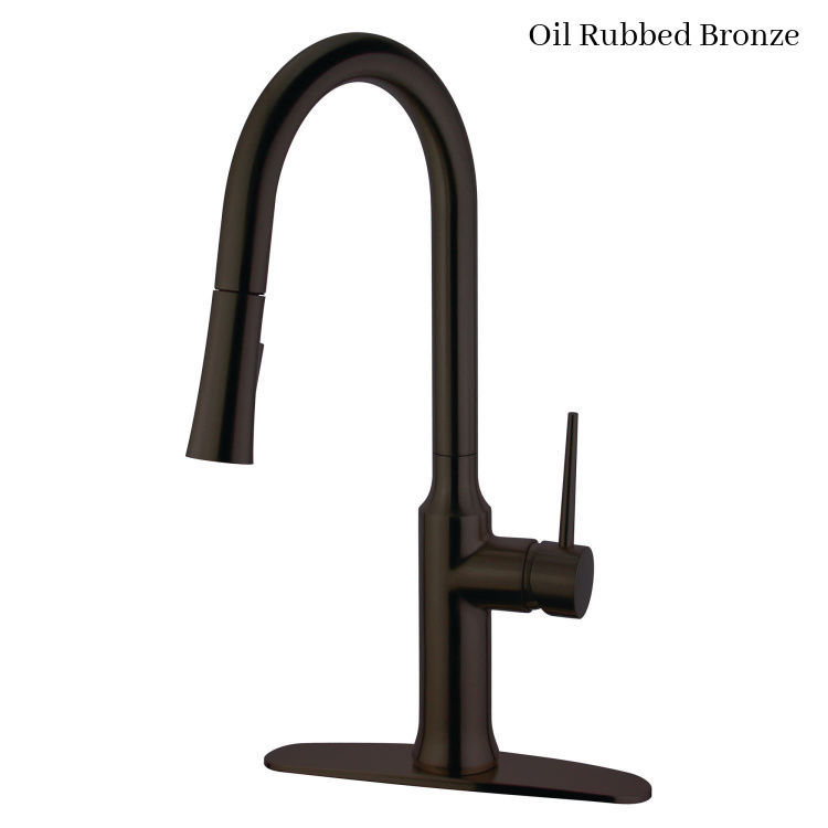 Kingston Brass New York Deck Mount Faucet LS2725NYL - Oil Rubbed Bronze finish