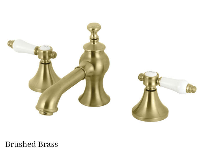 Kingston Brass Bel-Air Widespread Bathroom Faucet KC7067BPL Brushed Brass