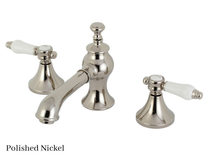 Kingston Brass Bel-Air Widespread Bathroom Faucet KC7066BPL Polished Nickel