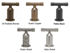 Picture of Sonoma Forge | Bar or Prep Faucet | Brut Elbow Spout Single Post | Deck Mount