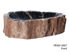 Picture of Small Black and Beige Petrified Wood Sink 17"-21"