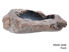 Picture of Medium Black and Beige Petrified Wood Sink 22"-26"