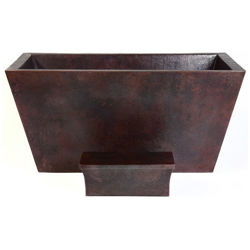 SoLuna Copper Bathtub | Double-Wall Rectangle