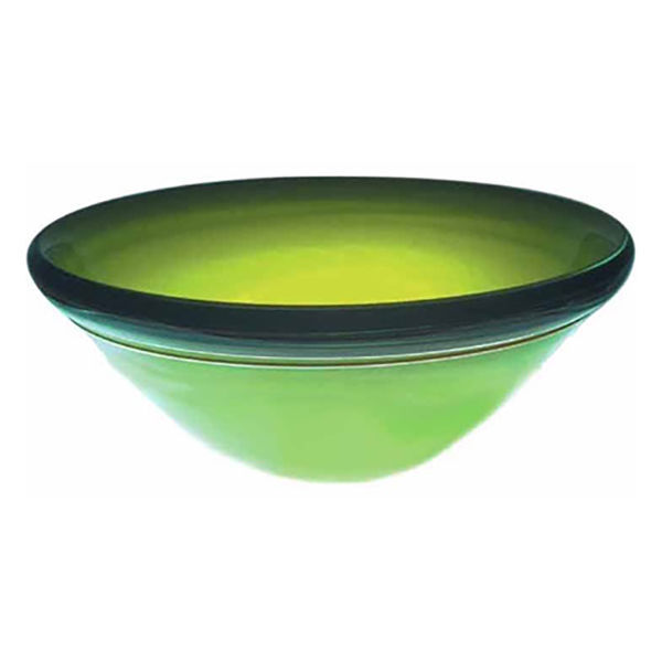 Blown Glass Sink | Chartreuse