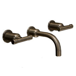 Sonoma Forge | Bathroom Faucet | WherEver with T-Handles | Wall Mount