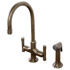 Sonoma Forge | Kitchen Faucet | Cuvee with Side Spray | Deck Mount