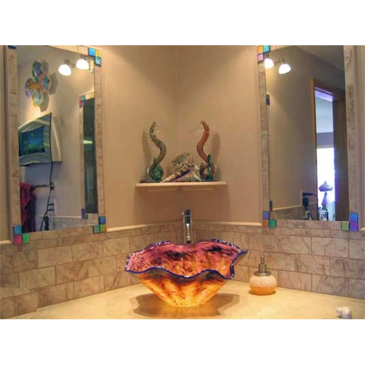 Picture of Blown Glass Sink | Caribbean Sea Shell