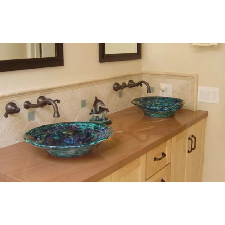 Picture of Blown Glass Sink | Spiritual Faith Classic