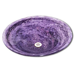 Picture of Blown Glass Sink | Lilacs