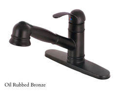 Picture of Kingston Brass Eden Pull Out Kitchen Faucet