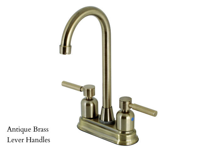 Picture of Kingston Brass Concord Two Handle Deck Mount Bar Faucet