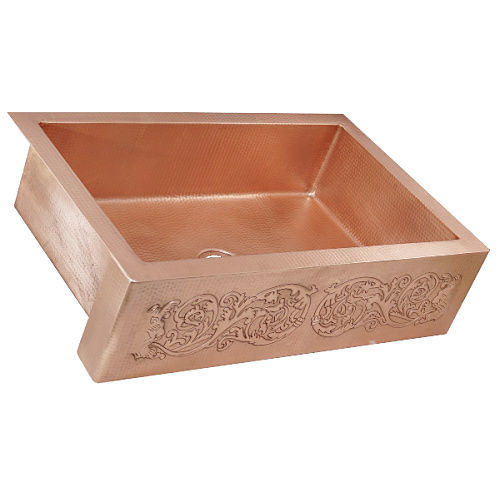 Copper Farmhouse Sink - Spirits of the Forest by SoLuna