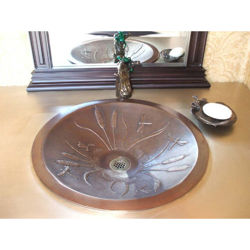 Dragonfly Bronze Vessel Sink