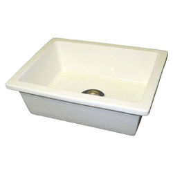 Hand Crafted Sink | Small Rectangular Ceramic Bath Sink