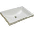 Hand Crafted Sink | Self-Rimming Rectangular Sink with Flat Rim