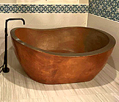 Suzanne's Oval Bath Tub