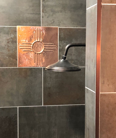 Custom copper tiles by SoLuna