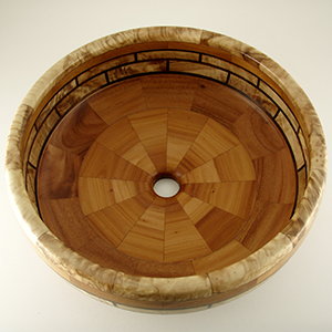 gransee designs mosaic wood vessel sink